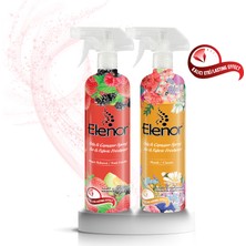 Elenor Oda ve Çamaşır Spreyi Klasik 500 ml + Meyve Bahçesi 500 ml