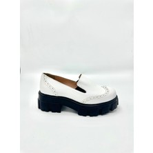 Nostra Shoes Shine  Deri Kadın  Makosen Ayakkabı