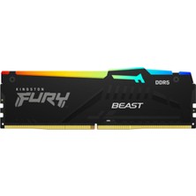 Kingston 64GB Kıngston Fury Rgb Ddr5 5200MHZ CL40 KF552C40BBAK2-64 2X32G