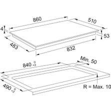 Franke Fmy 906 I Fp Bk Black Glass Indüksiyonlu Ocak