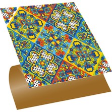 Tink Kendinden Yapışkanlı Talavera Desenli Pvc Karo 30X30 cm (56 Adet) 5m2