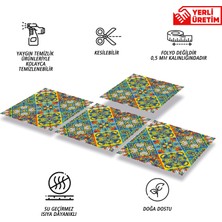 Tink Kendinden Yapışkanlı Talavera Desenli Pvc Karo 30X30 cm (56 Adet) 5m2