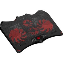 Havit Gamenote F2081 Cooling Pad Rgb Gaming Laptop Soğutucu - Ayarlanabilir 2 Büyük Fan 2000RPM