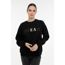 Lumberjack Wl Este-B 16ES400 3pr Siyah Kadın Sweatshirt