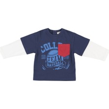 Panço Erkek Bebek Baskılı T-Shirt