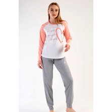 Vienetta Kadın Uzun Kol Pijama Takım
