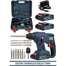 Assur Gb-13 Lion Şarjlı Kırıcı Delici Hilti Matkap + Vidalama Özelliği