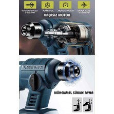 Assur Gb-13 Lion Şarjlı Kırıcı Delici Hilti Matkap + Vidalama Özelliği