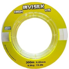 Asso Invısılk Surf Castıng Clear Yellow 300 mt 0.35MM Misina