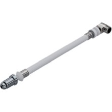 Boden 200 mm Krom Uçlu Dirsekli Esnek Taharet Borusu