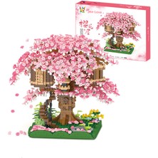 Jea Love Jea·love Sakura Evi 12 Yaş ve Üzeri Yaratıcı Doğa Temalı Oyuncak Yapı Seti (2028PCS) (Yurt Dışından)