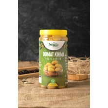 Soğla Bereketli Topraklar Doğal Domat Kırma Yeşil Zeytin 1000 gr