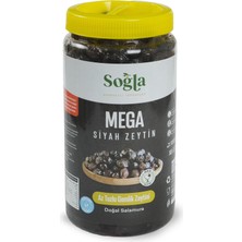 Soğla Bereketli Topraklar Doğal Mega Siyah Zeytin 1000 gr