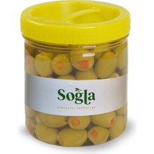 Soğla Bereketli Topraklar Doğal Portakal Dolgulu Yeşil Zeytin 500 gr