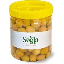 Soğla Bereketli Topraklar Doğal Edremit Taş Kırma Yeşil Zeytin 1000 gr