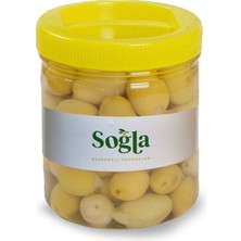 Soğla Bereketli Topraklar Doğal Sarımsak Dolgulu Yeşil Zeytin 500 gr