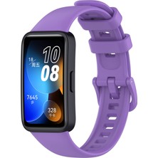 Kny Huawei Band 8 Için Klasik Model Renkli Silikon Kayış-Kordon
