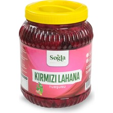 Soğla Bereketli Topraklar Doğal Kırmızı Lahana Turşusu 1000GR