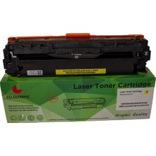 Co.Olympic Hp CB542A CE322A CF212A Pro 200 M251 Uyumlu Sarı Toner