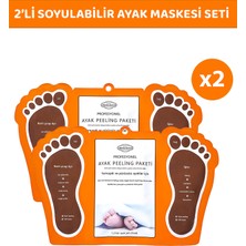 Modalucci Çorap Tipi Ayak Peeling Maskesi 2'li