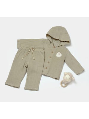 Baby Cosy Babycosy Organik Müslin Alt&üst Takım