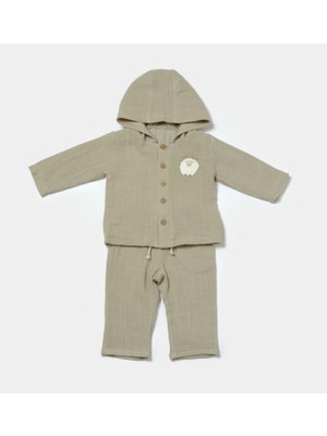 Baby Cosy Babycosy Organik Müslin Alt&üst Takım