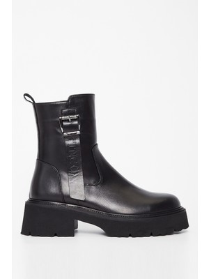 Tamer Tanca Kadın Hakiki Deri Casual Bot 33 4970 Bn Bot SK23/24