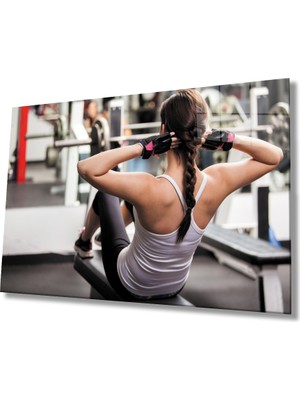 MiraLive Spor Fıtnes Cam Tablo   Sports Fitness