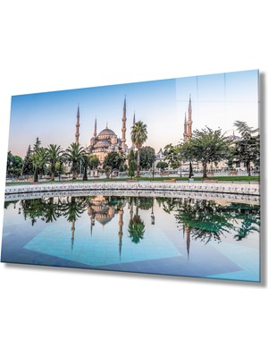 MiraLive Istanbul Sultan Ahmet Camii Yansıma  Cam Tablo