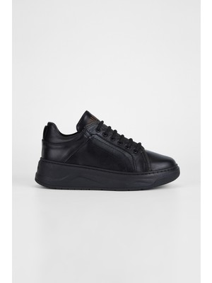 Valmenti Kadın Siyah Hakiki Deri Sneakers & Spor Ayakkabı 775 1732 Bn Ayk SK23/24