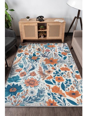 Homshtag Sarmaşık Gibi Koyu Renk Halı Çiçekli Salon Halısı Modern Oturma Odası Halısı Şık Siyah Halı