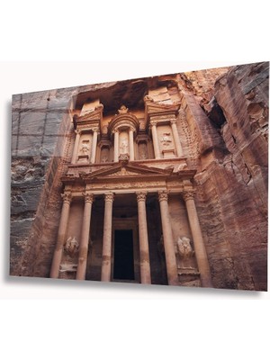 MiraLive Antik Mimari Yapı Cam Tablo