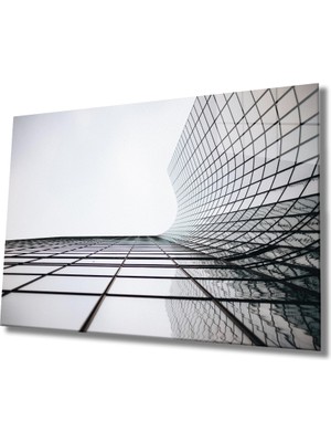 MiraLive Geometrik Mimari Cam Tablo