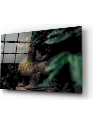 MiraLive Japon Heykeli Cam Tablo