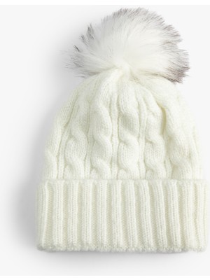 Koton Ponponlu Saç Örgü Bere