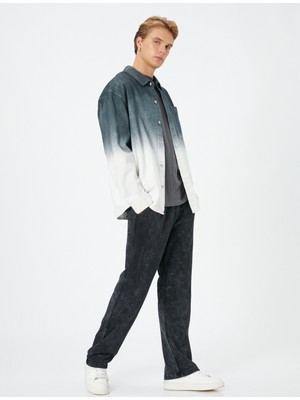 Koton Eşofman Altı Beli Bağcıklı Cepli Yıkamalı