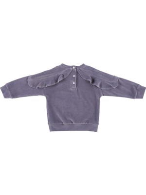 Panço Fırfır Detaylı Sweatshirt