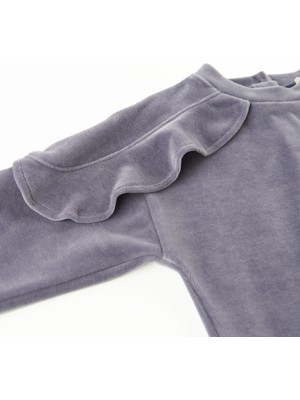 Panço Fırfır Detaylı Sweatshirt