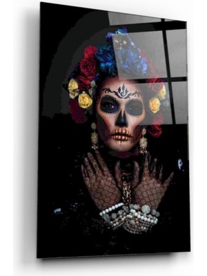 MiraLive Kadın Temalı Cam Tablo