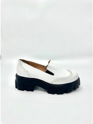 Nostra Shoes Shine  Deri Kadın  Makosen Ayakkabı