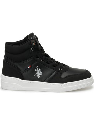 U.S. Polo Assn. Hıma 3pr Siyah Kadın High Sneaker