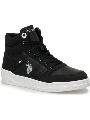 U.S. Polo Assn. Hıma 3pr Siyah Kadın High Sneaker