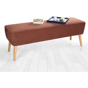 Lorence Home Dunel Bench Puf Kiremit