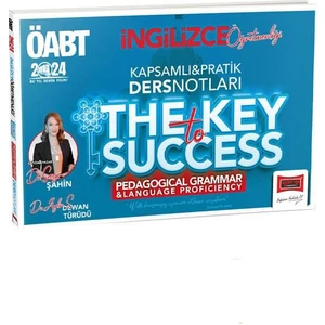 Yargı Yayınevi 2024 ÖABT İngilizce Öğretmenliği The Key To Success Pedagogical Grammar And Language Proficiency Kapsamlı Ders Notları