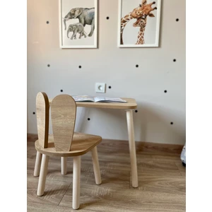 Bthgroup Montessori Aktivite Çocuk Çalışma Boyama ve Etkinlik Masa Sandalye Takımı