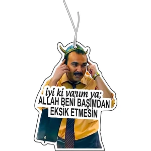 Avrupa Yakası Burhan Altıntop Tasarımlı Dekoratif Oto Araç Kokusu ve Aksesuarı