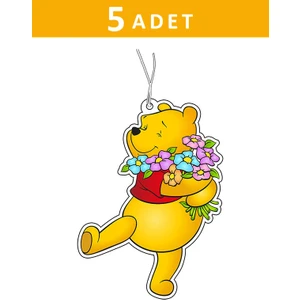 5 Adet Winnie The Pooh Tasarımlı Araba Kokusu, Oto Araç Kokusu