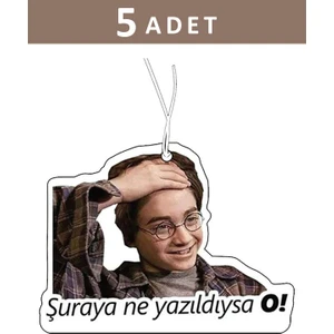 5 Adet Harry Potter Komik Tasarımlı Araba Kokusu, Oto Araç Kokusu