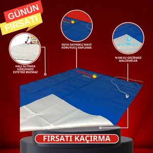 Elektrikli Halı Altı Isıtıcı Su Geçirmez Yerden Isıtma