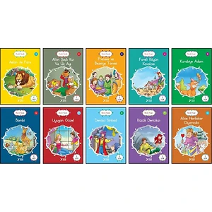 1. Sınıf Seçme Dünya Masalları Seti 10 Kitap